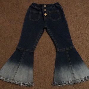 Girls Bell Bottom jeans size 5t